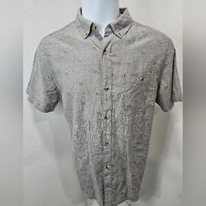 Roark Classic Fit men's button short-sleeve XL